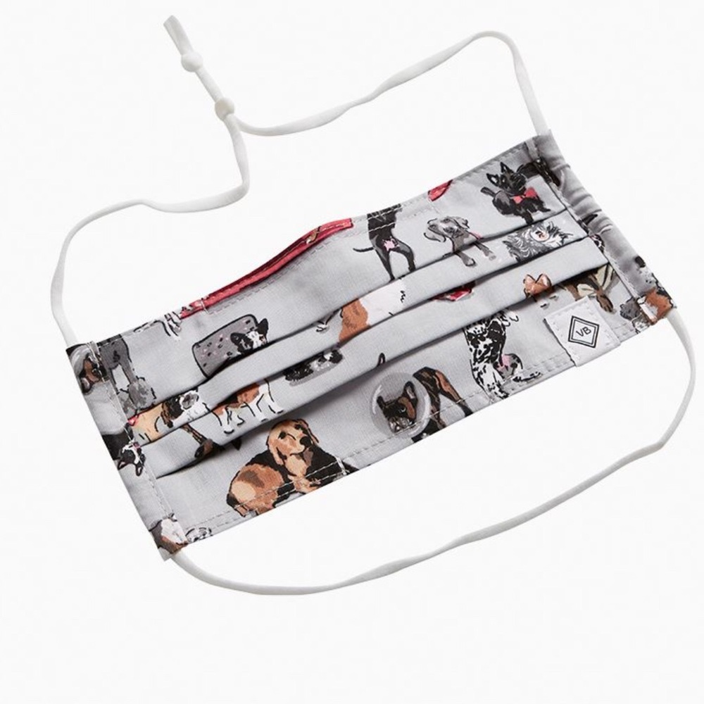 Vera Bradley “Best In show” Pleated Mask Adjusters